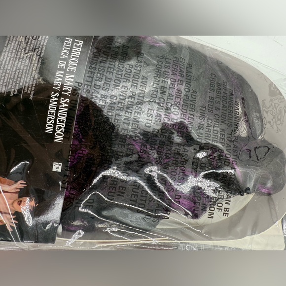 Disney Hocus Pocus Movie Mary Sanderson Halloween Costume Size L-XL And Wig - Picture 6 of 6